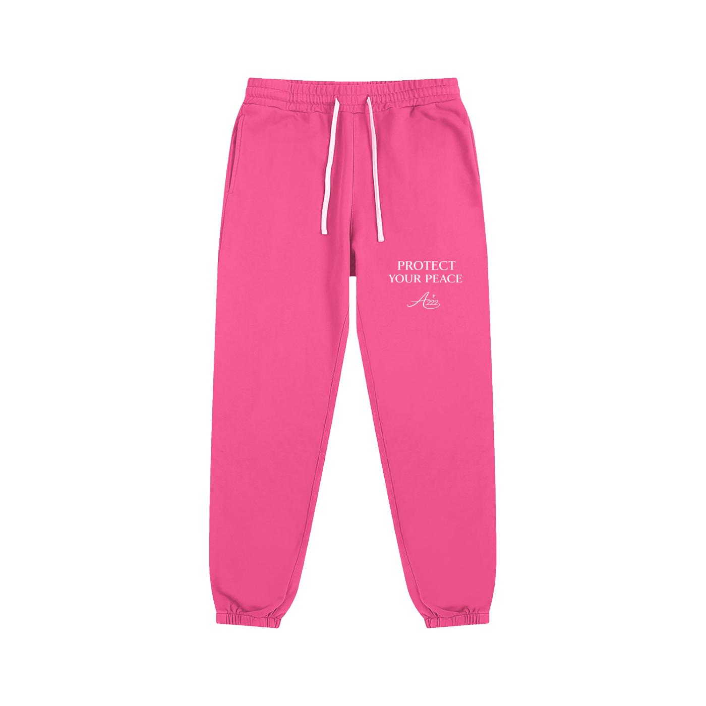 Pure Cotton Protect your Peace Cuffed Joggers