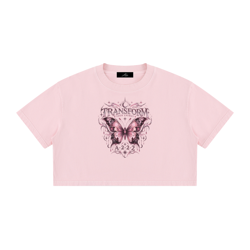 Transform your Energy Pure Cotton Crop T-Shirt