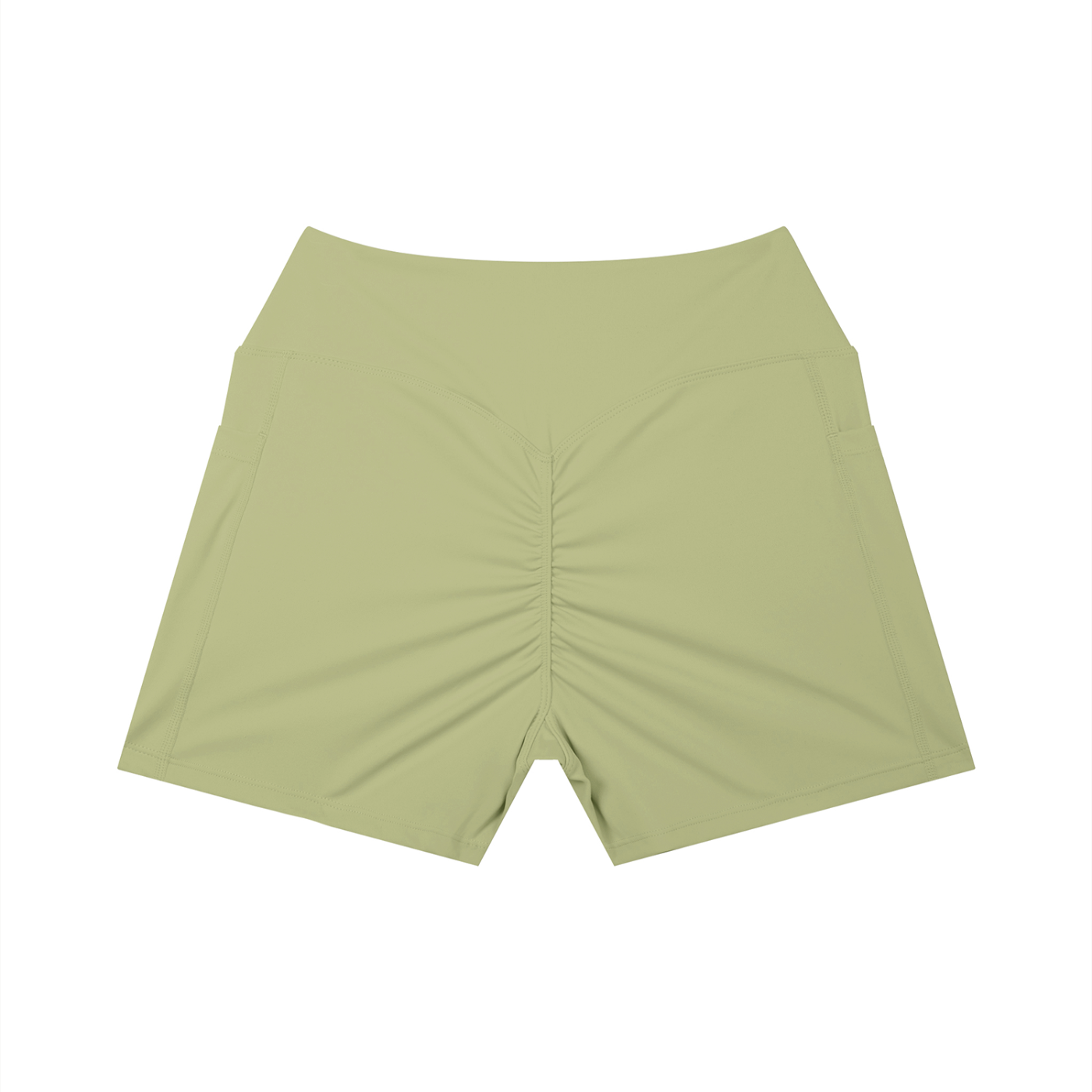 High Rise Pocket Yoga Shorts