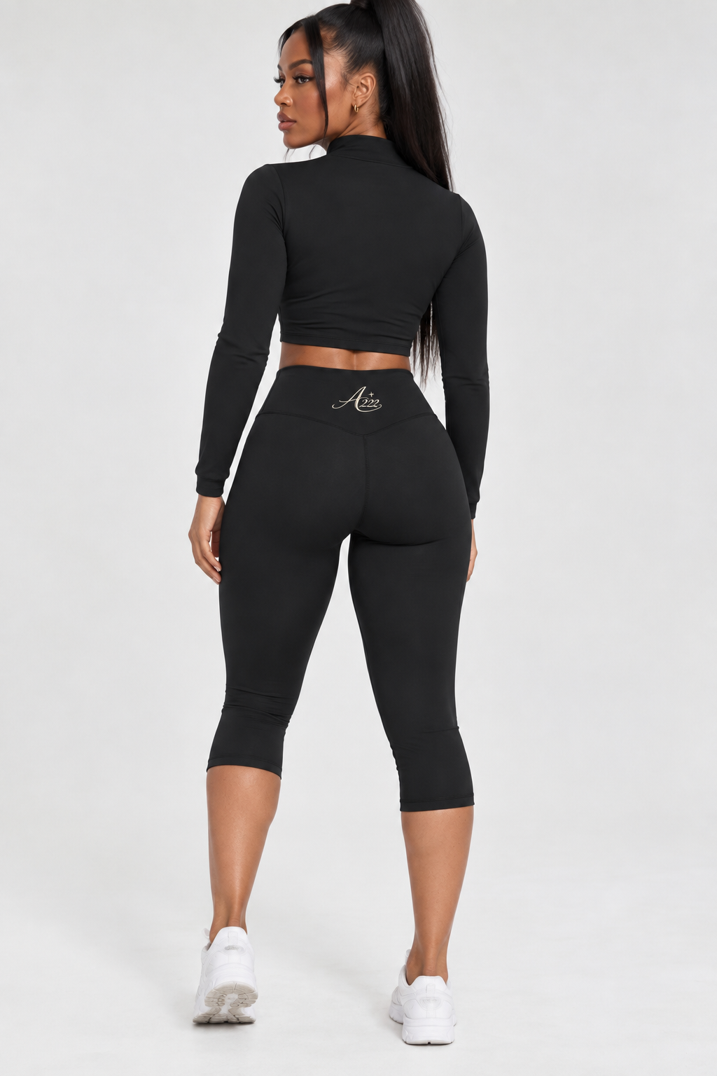 High Waisted Capri Leggings