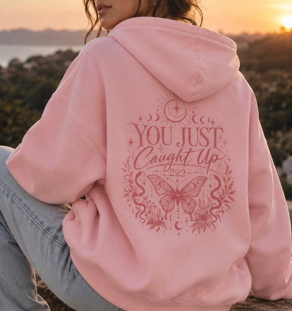 Just Caught Up Fleece Zip Hoodie