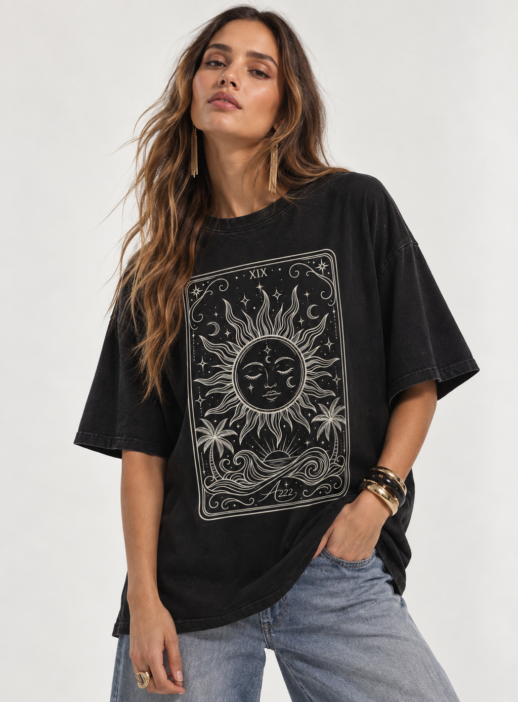 Sun Tarot Pure Cotton T-Shirt