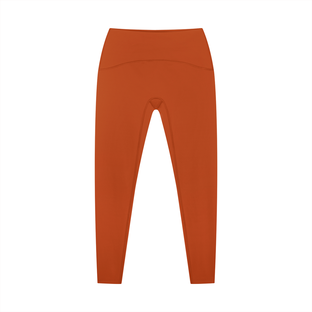 Sacral Chakra High-Waisted Ankle Length Yoga Leggings