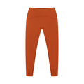 Sacral Chakra High-Waisted Ankle Length Yoga Leggings