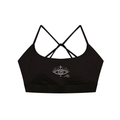 Evil Eye Criss Cross Sports Bra