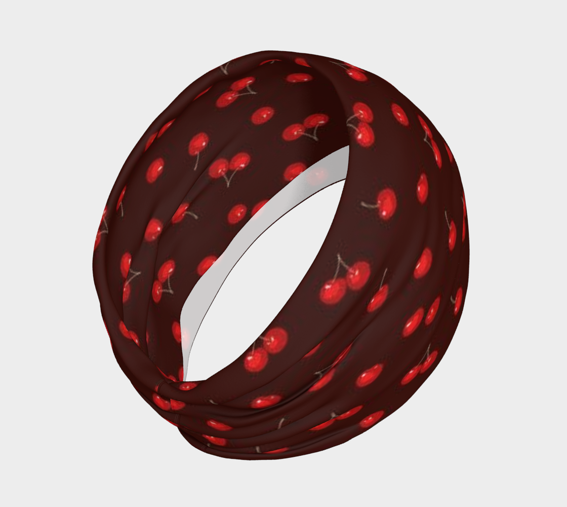 Cherry Chocolate Headband