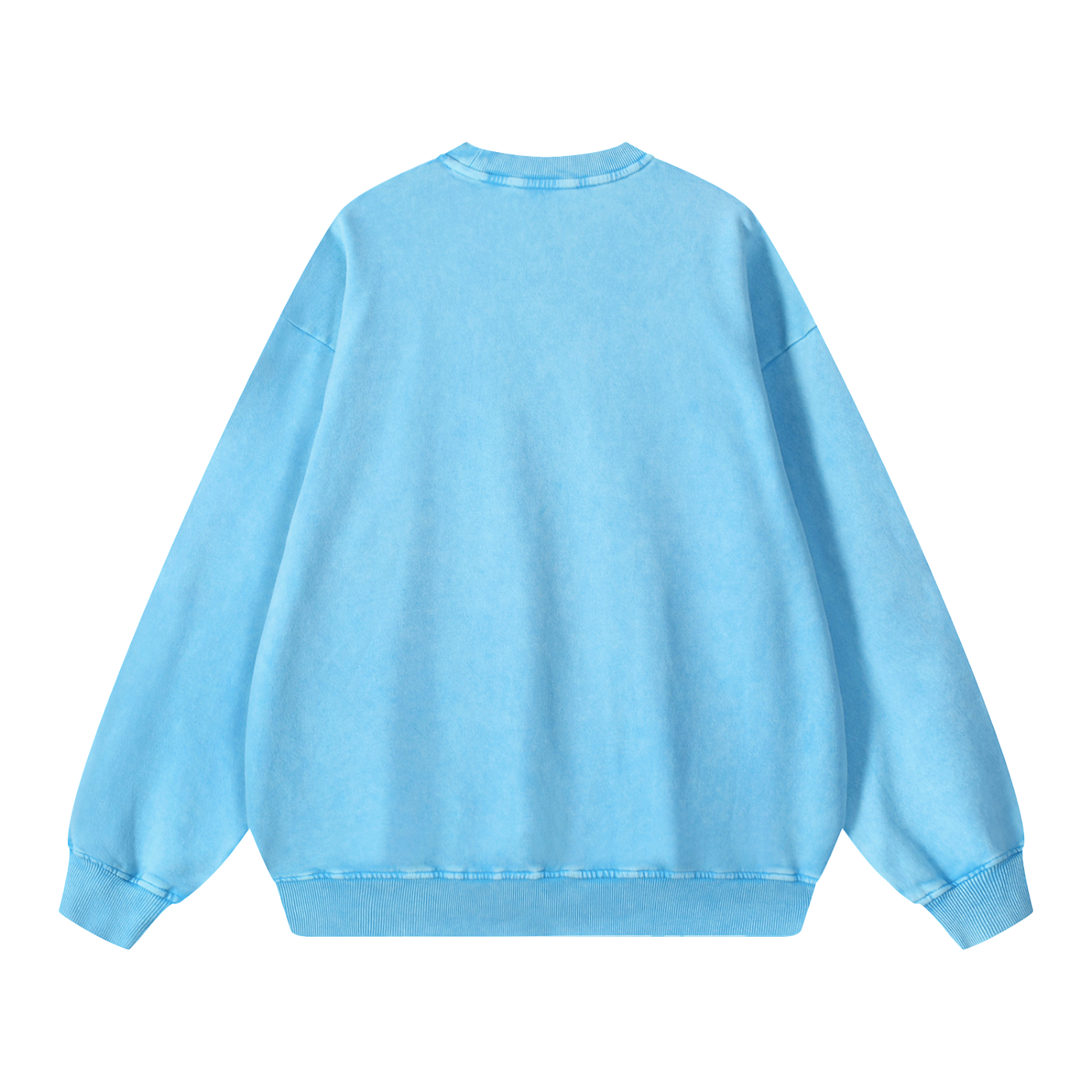 Pure Cotton Salty Hair, Wild Heart Oversize Sweatshirt