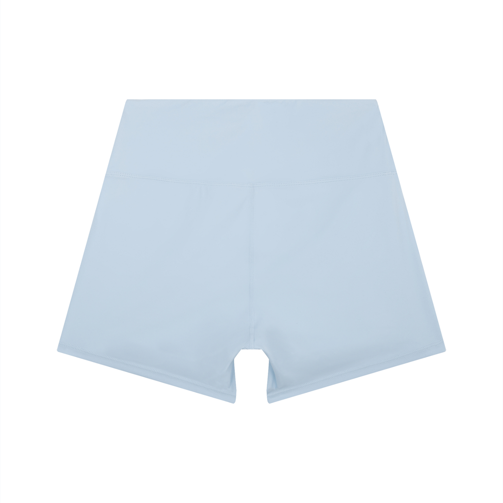 High-Waist Stripe Yoga Shorts