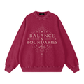 Balance & Boundaries Pure Cotton Oversize Sweatshirt