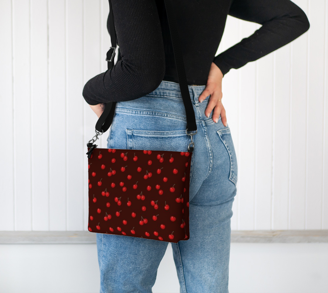 Cherry Chocolate Vegan Bag