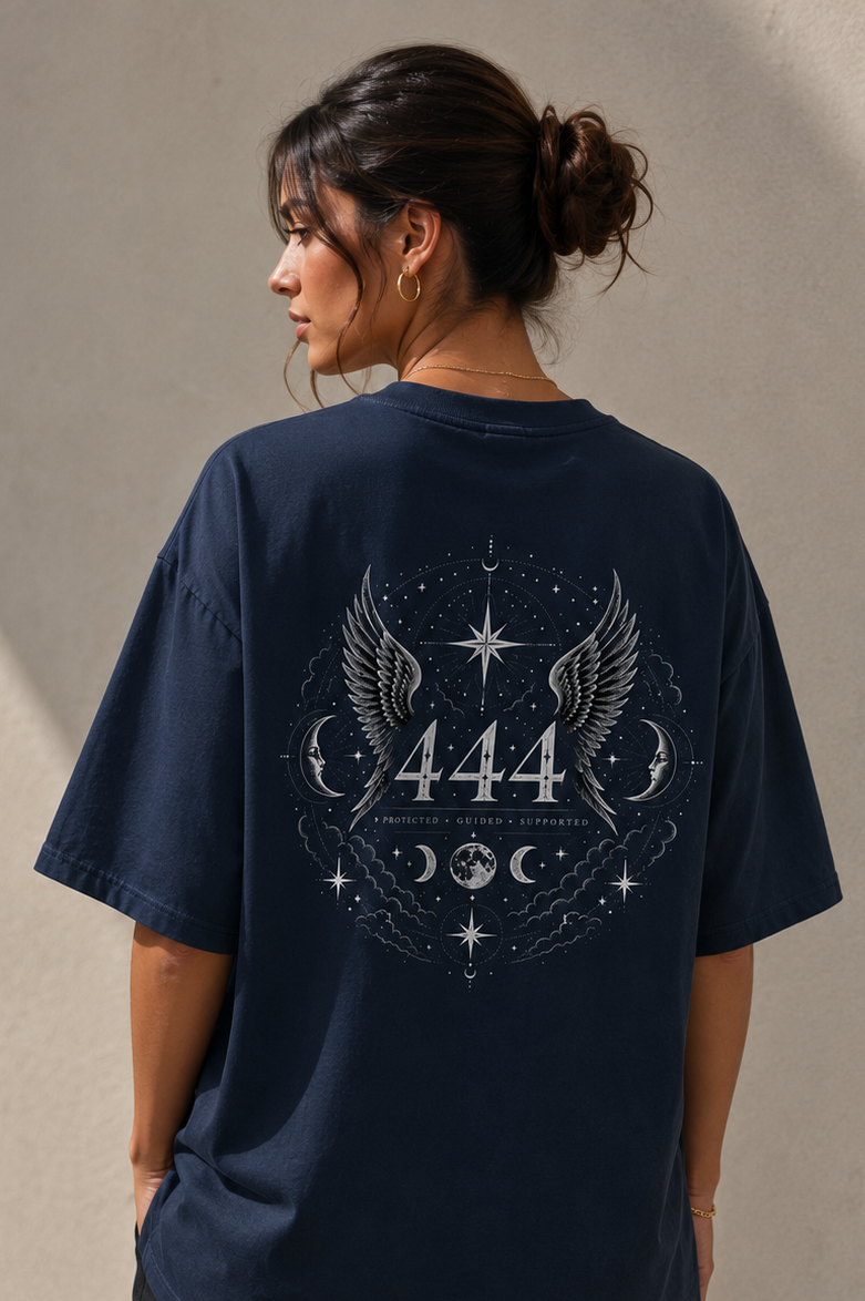 444 Pure Cotton Oversized T-Shirt