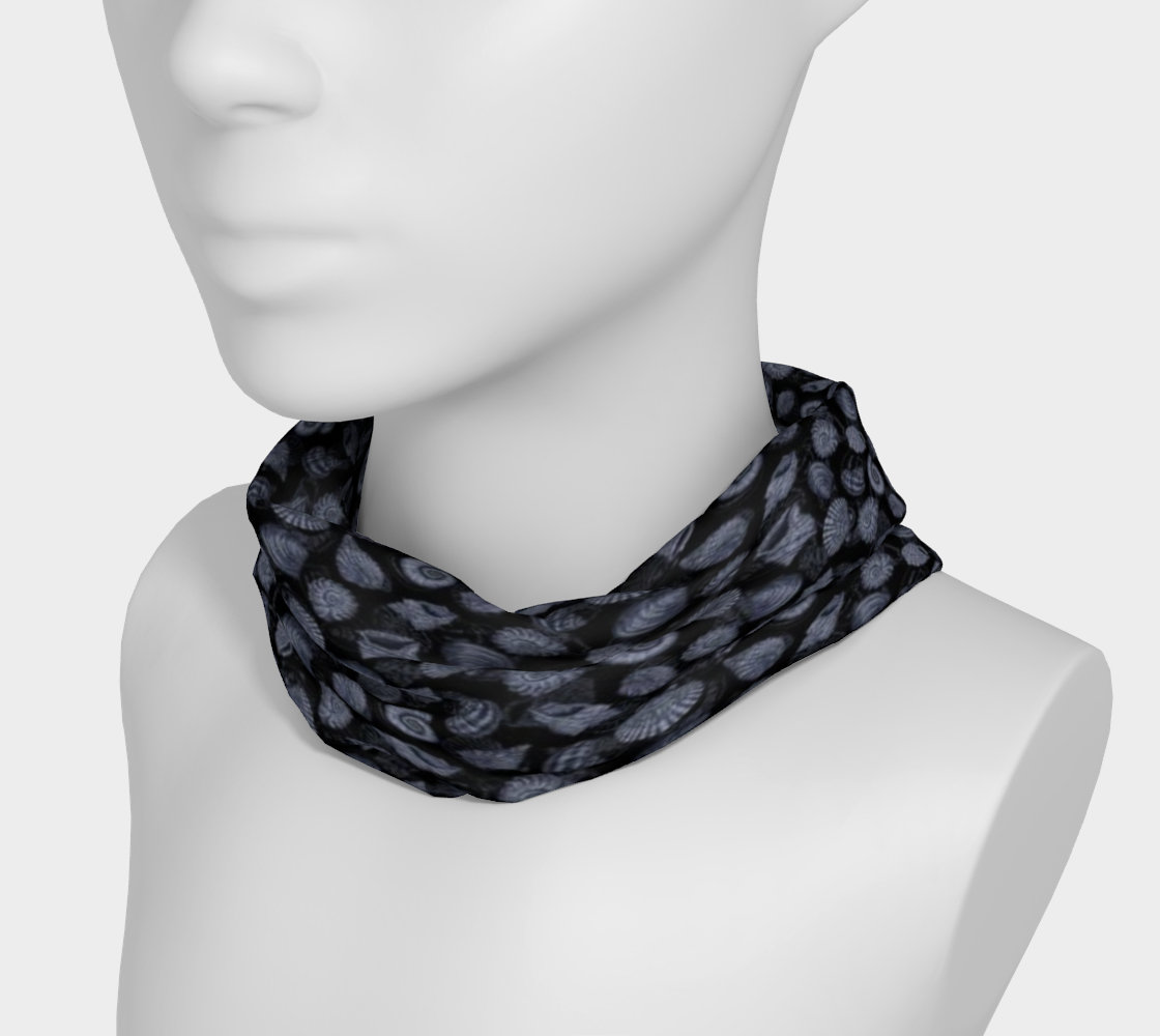 Navy Shell Headband
