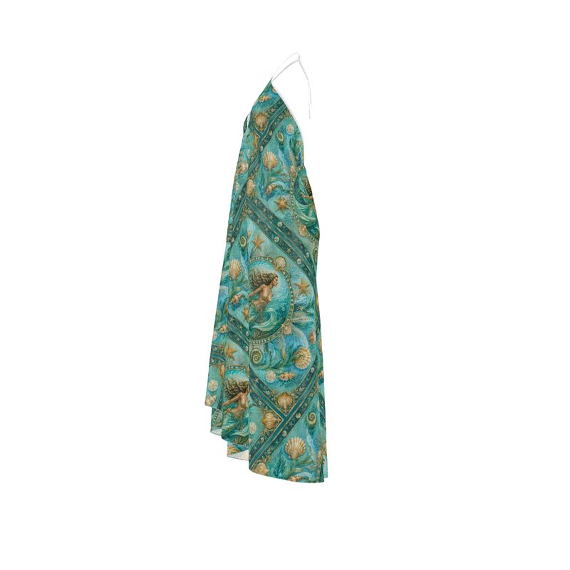 Ocean Goddess Halterneck Dress