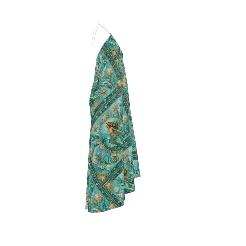 Ocean Goddess Halterneck Dress