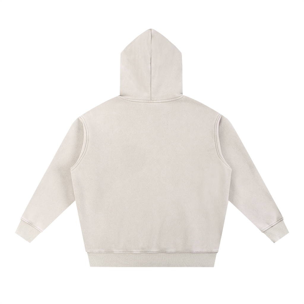 SALTY HAIR, wild heart  Fleece Oversize Hoodie