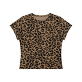 Leopard Print Crop T-Shirt