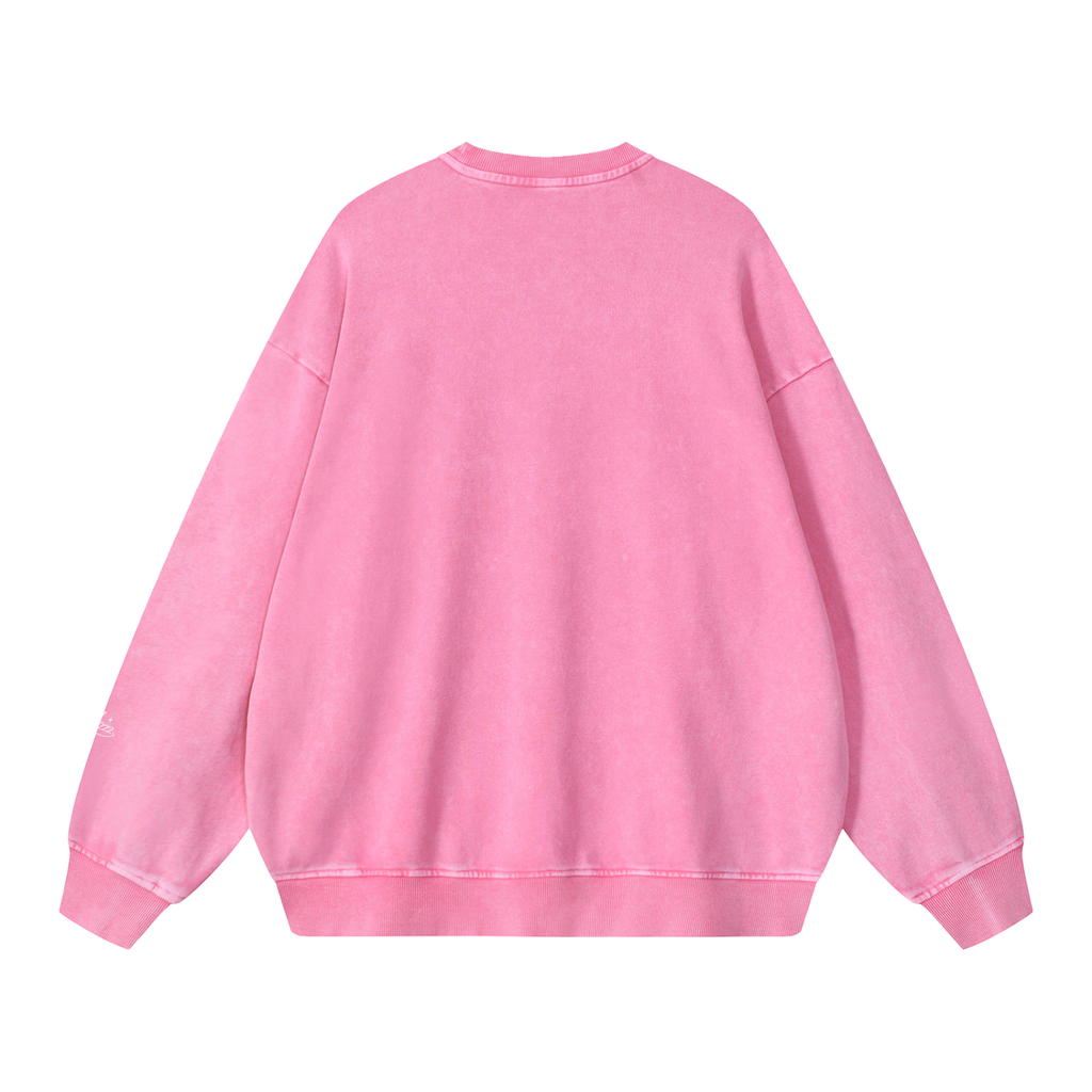 Pure Cotton Bloom Goddess Oversized Sweatshirt