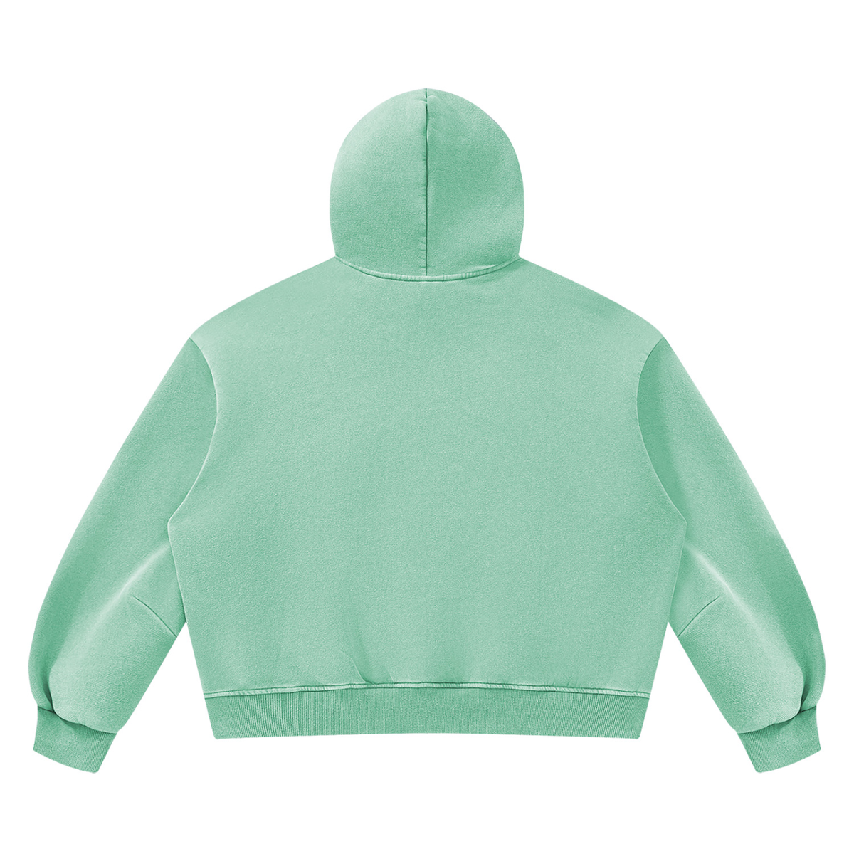 Running Late, Looking Cute Boxy Fleece Hoodie