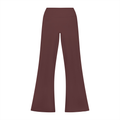 Plum High Rise Flared Leggings