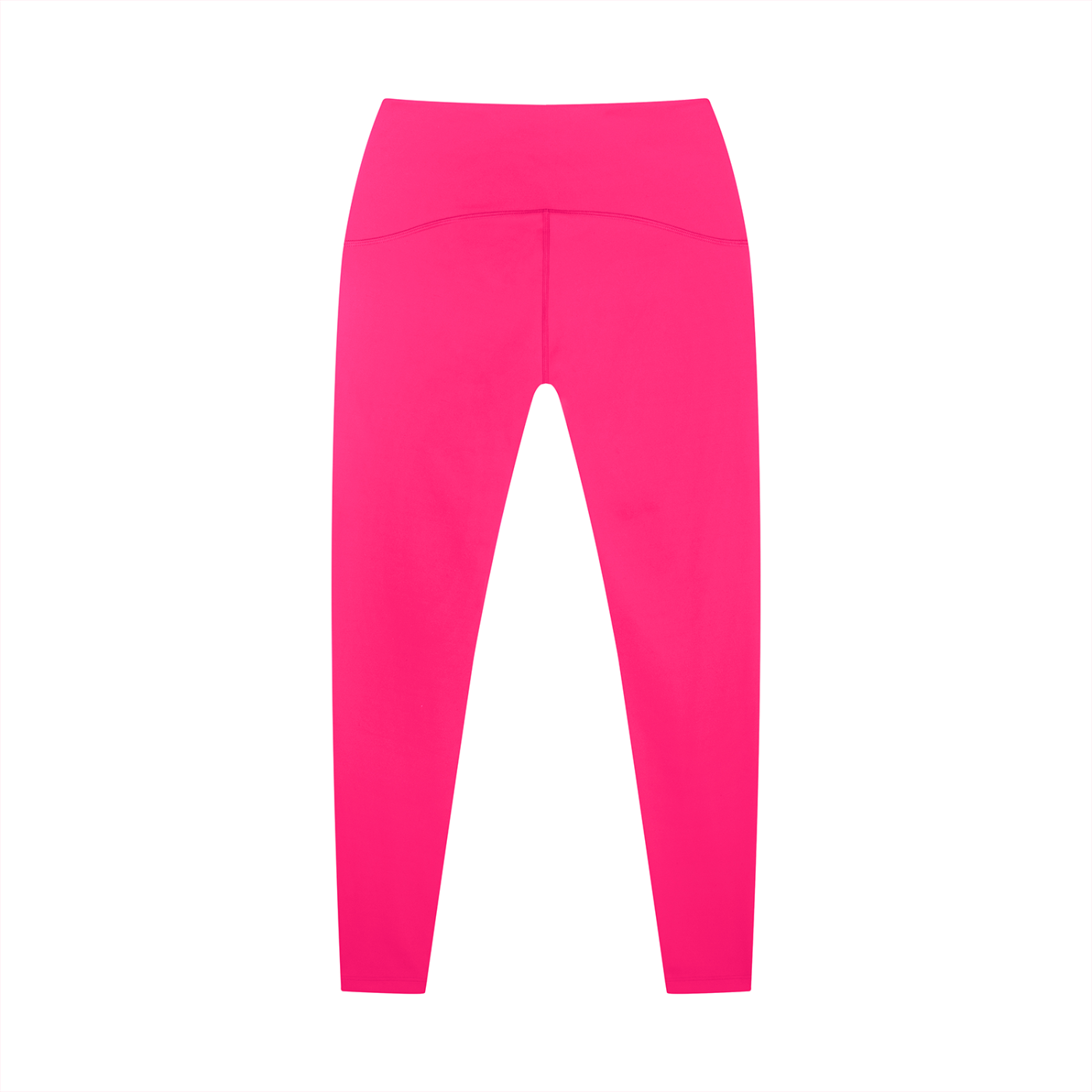 Butterfly Rose Pink High-Waisted Ankle Length Yoga Leggings