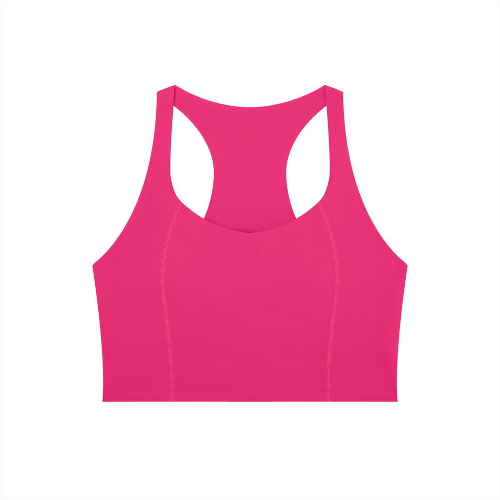 Butterfly Rose Pink Yoga Tank Top