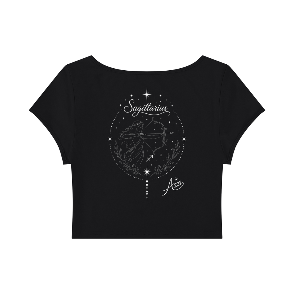 Sagittarius Crop T-Shirt