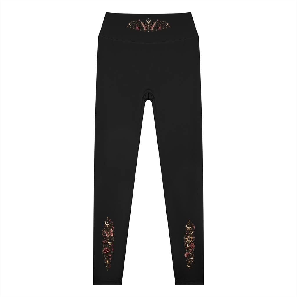 Celestial Bloom High Waisted Leggings