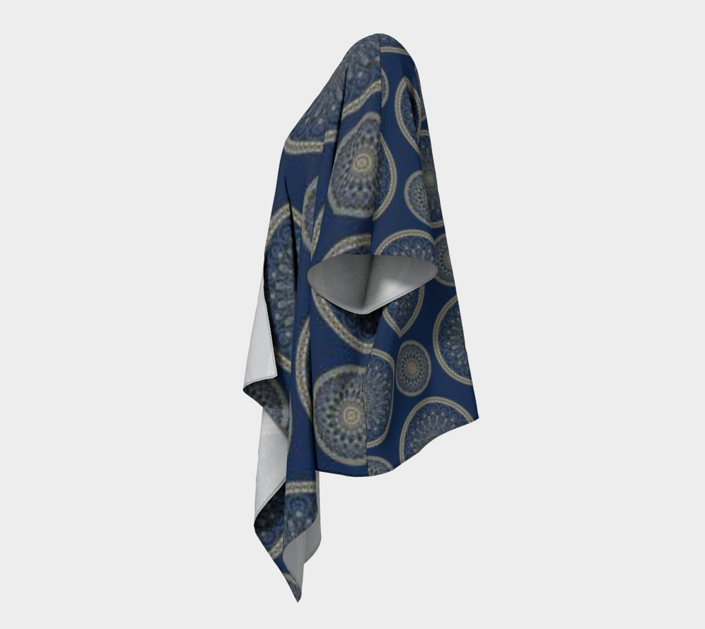 Navy Mandala Kimono