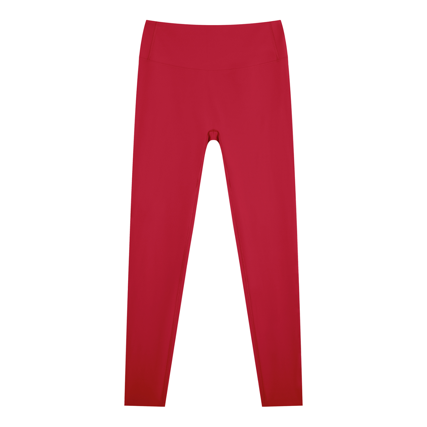 Wine Red Scrunch Leggings