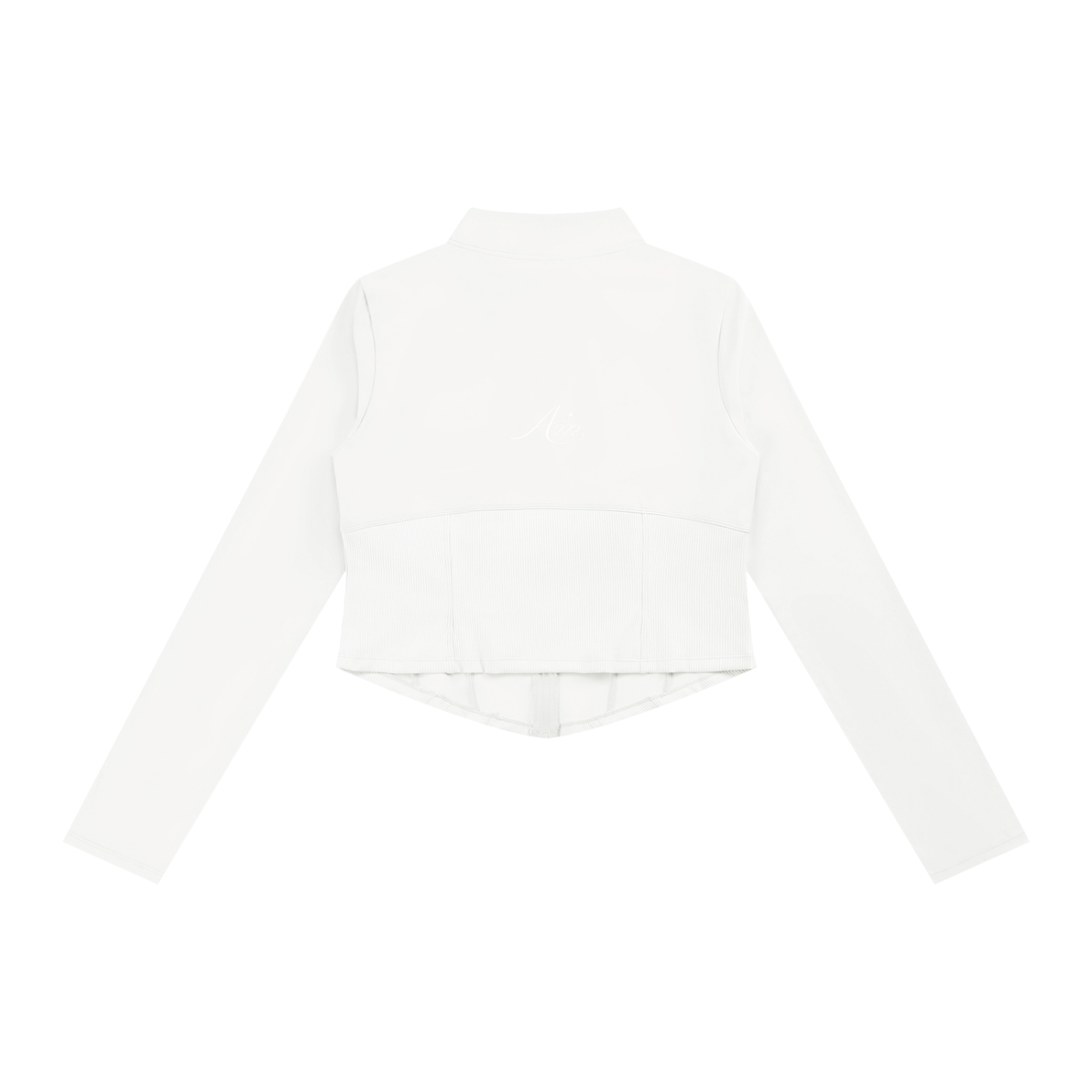 A222 White Sculpt Jacket