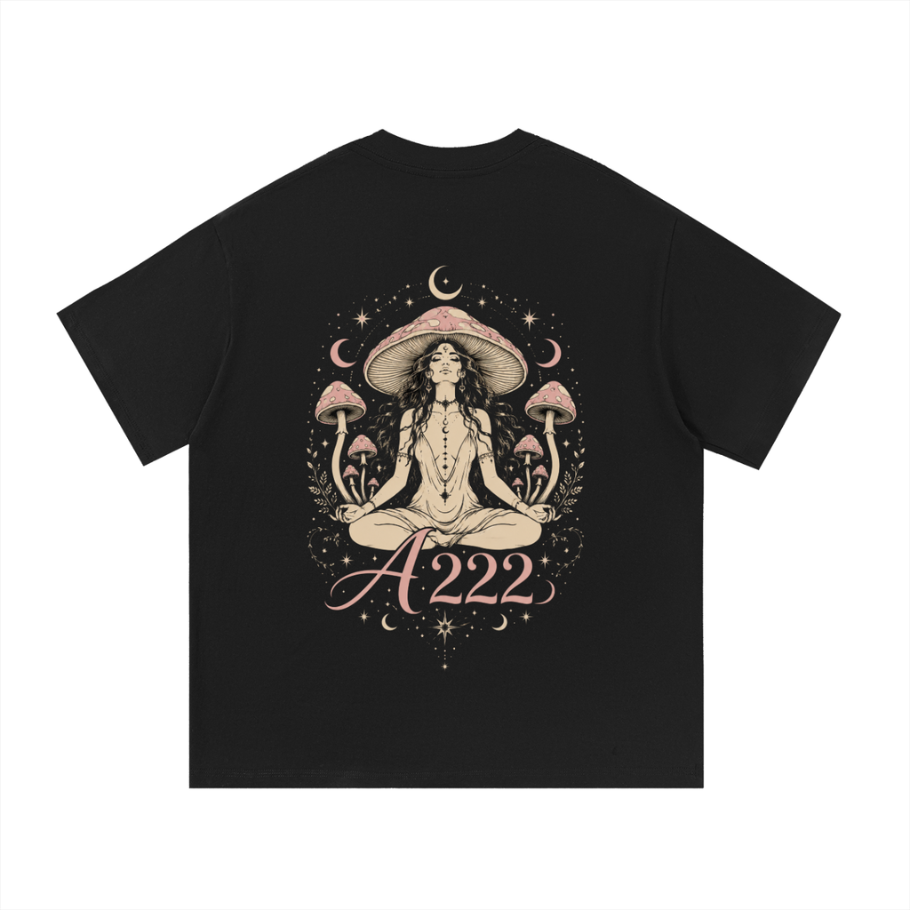 Pure Cotton Mushroom Goddess T-Shirt