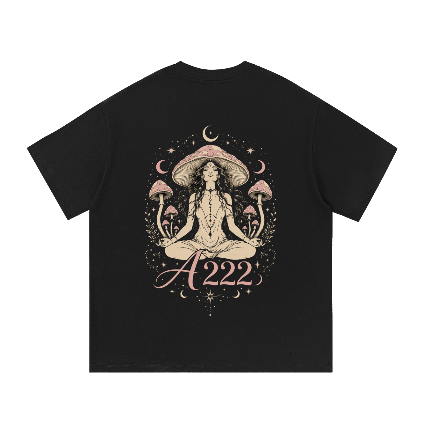 Pure Cotton Mushroom Goddess T-Shirt