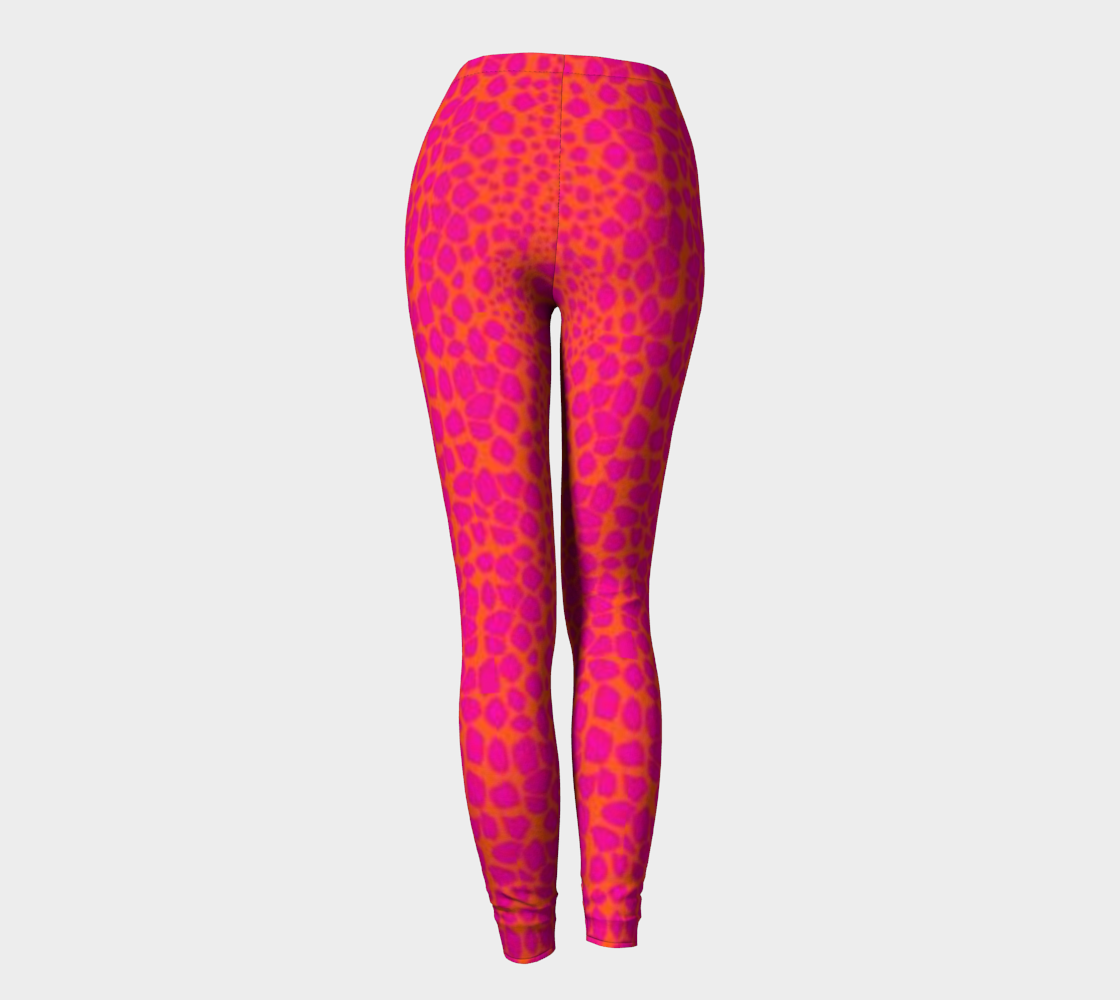 Neon Snake Leggings