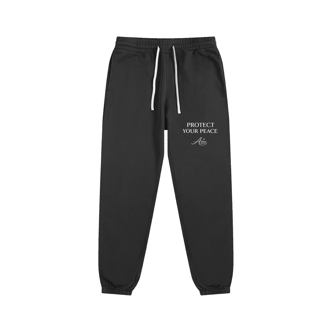 Pure Cotton Protect your Peace Cuffed Joggers