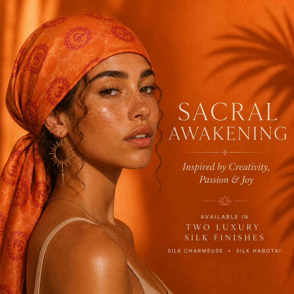 🧡 Sacral Awakening Silk Scarf