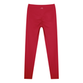 Wine Red Scrunch Leggings
