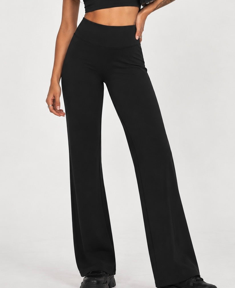 High Rise Straight Leg Leggings