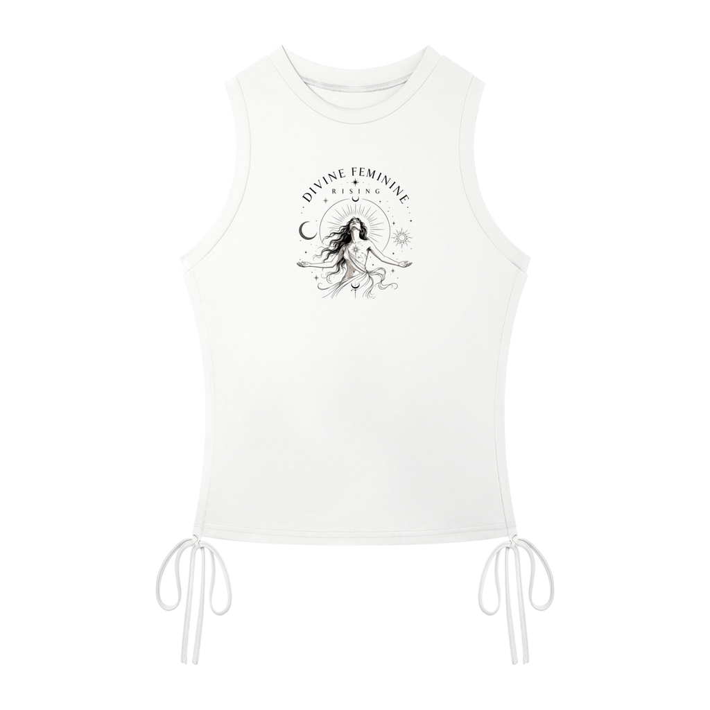 Divine Feminine Drawstring Tank Top