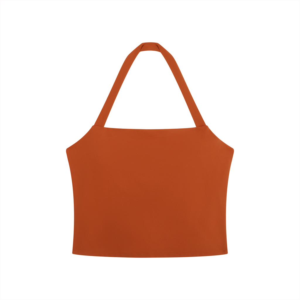 Sacral Chakra Halter Sports Bra
