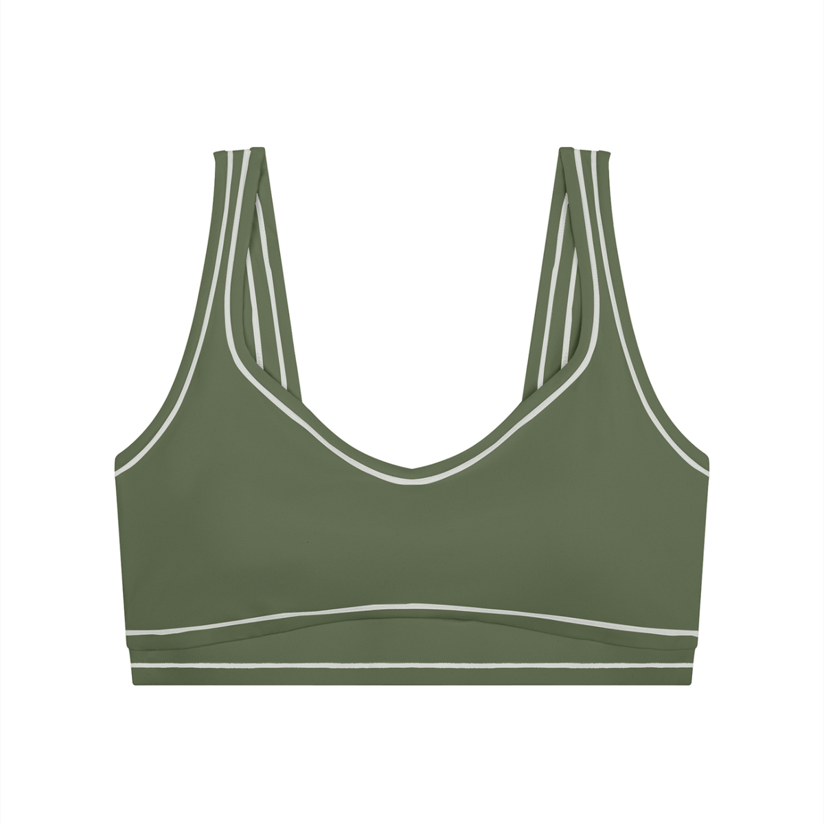 Topstitching Sports Bra