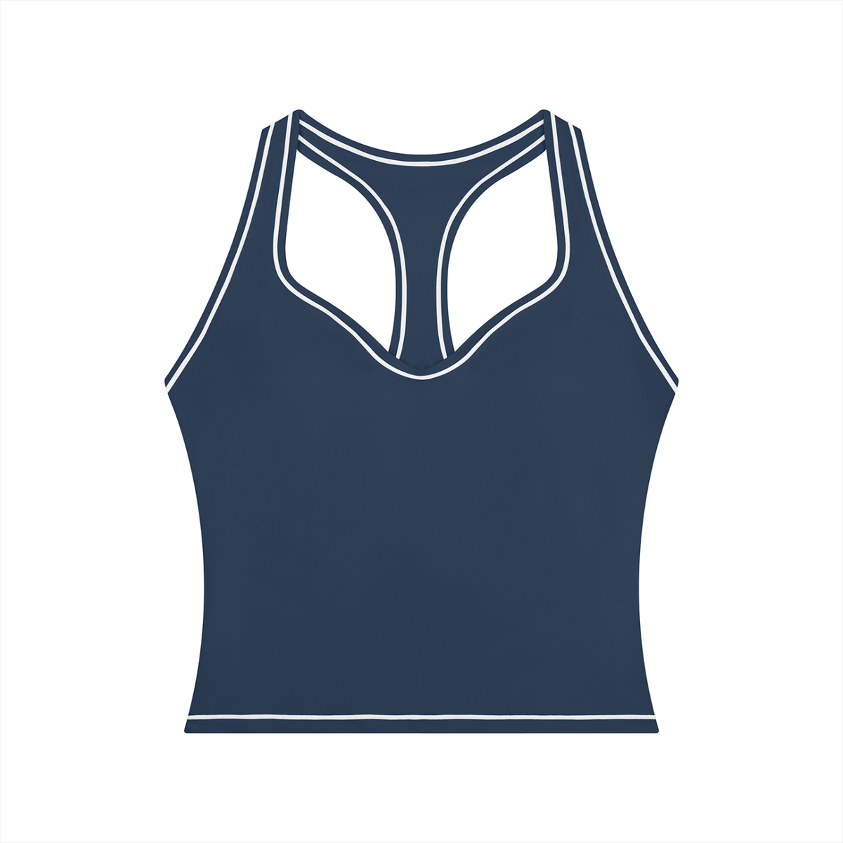 Topstitching Yoga Tank Top