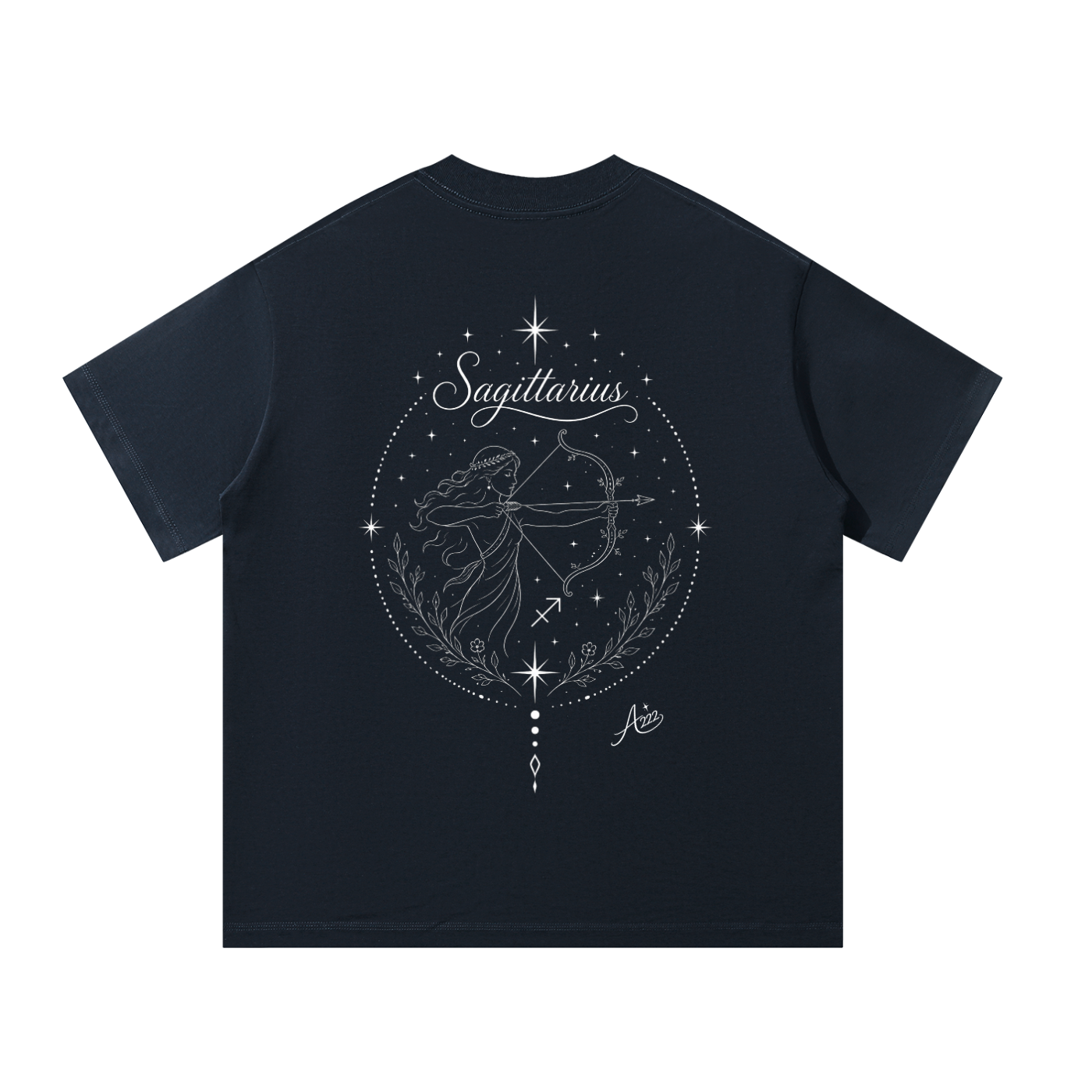 Pure Cotton Sagittarius Oversized T-Shirt