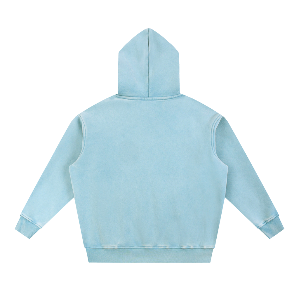 SALTY HAIR, wild heart  Fleece Oversize Hoodie