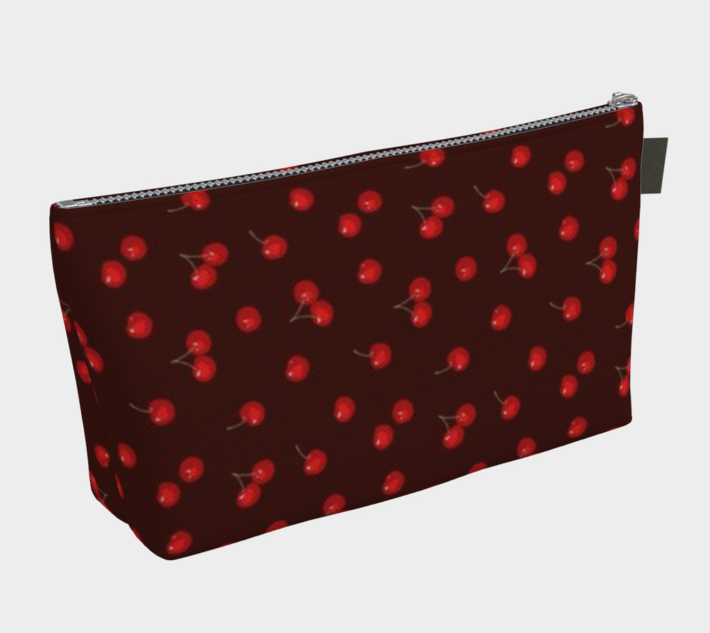 Cherry Chocolate Make up Bag