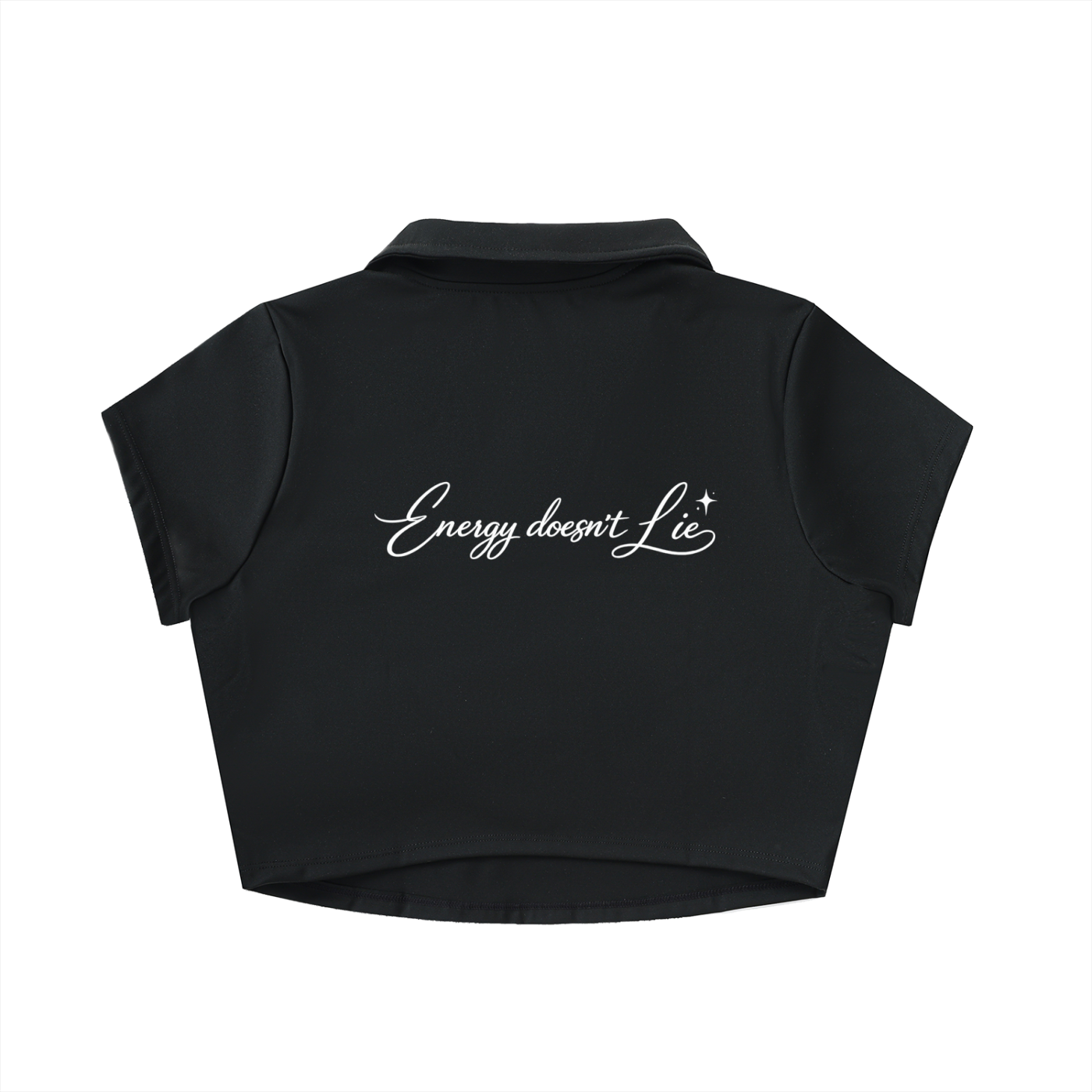 Energy Doesn’t Lie V-Neck Crop Top