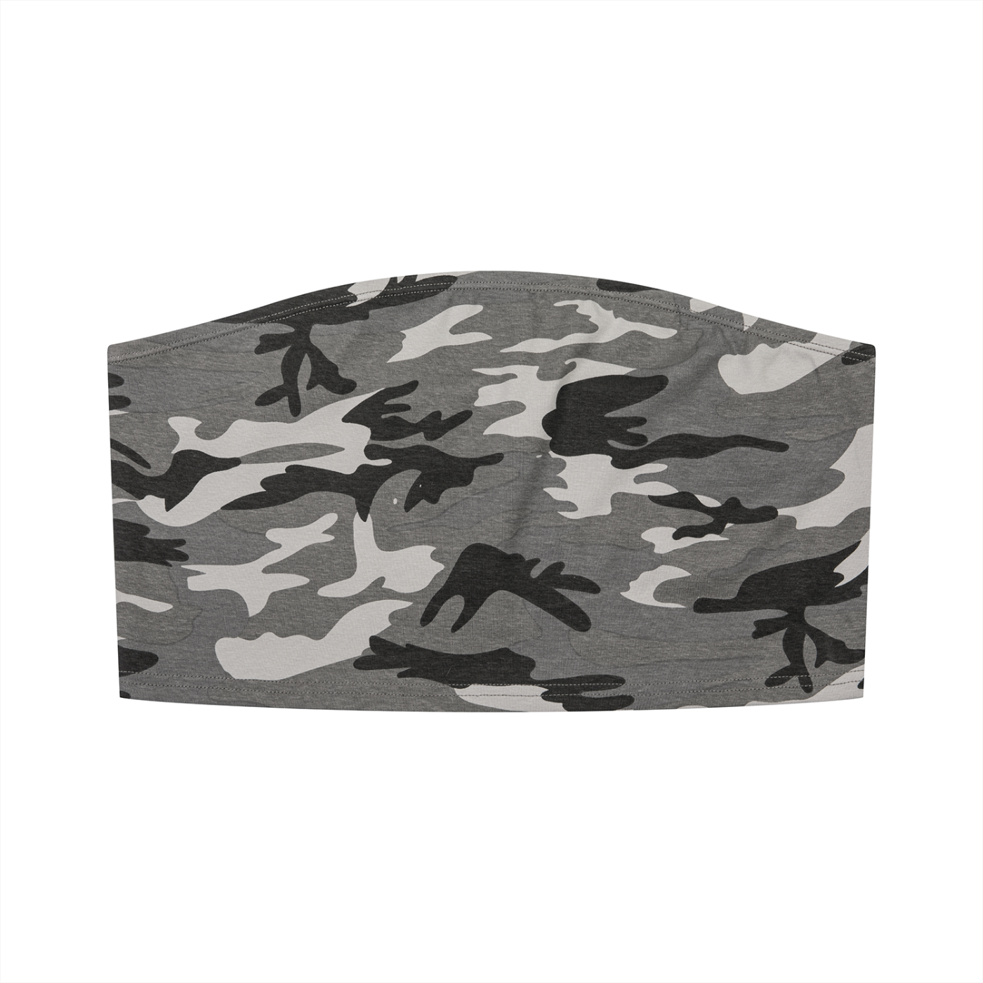 Camo Cropped Tube Top