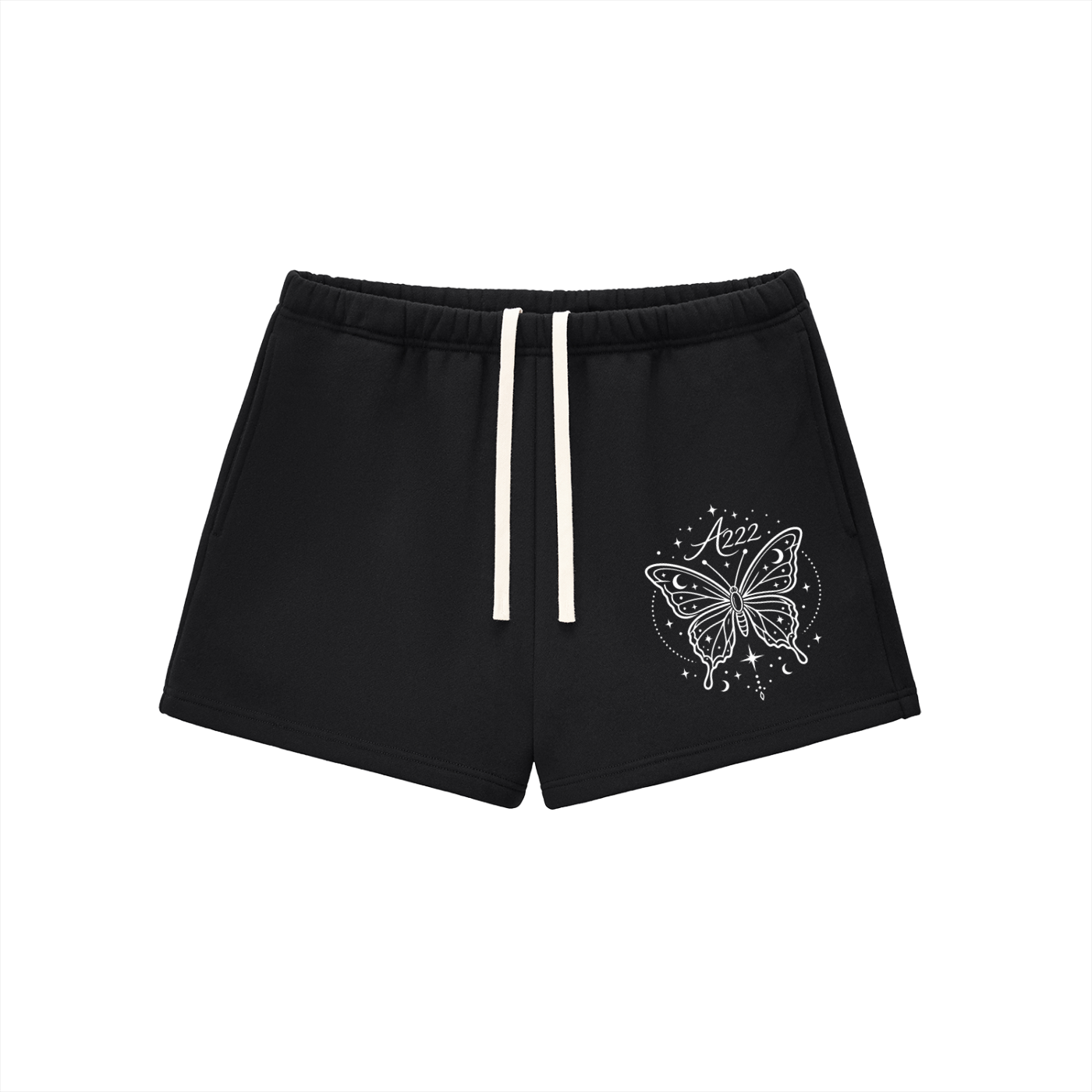 Butterfly Fleece Shorts