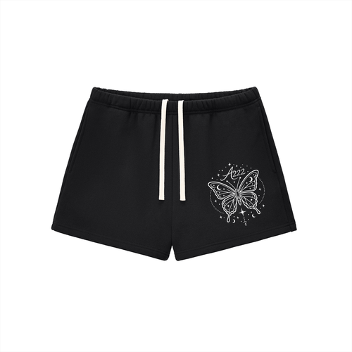 Butterfly Fleece Shorts