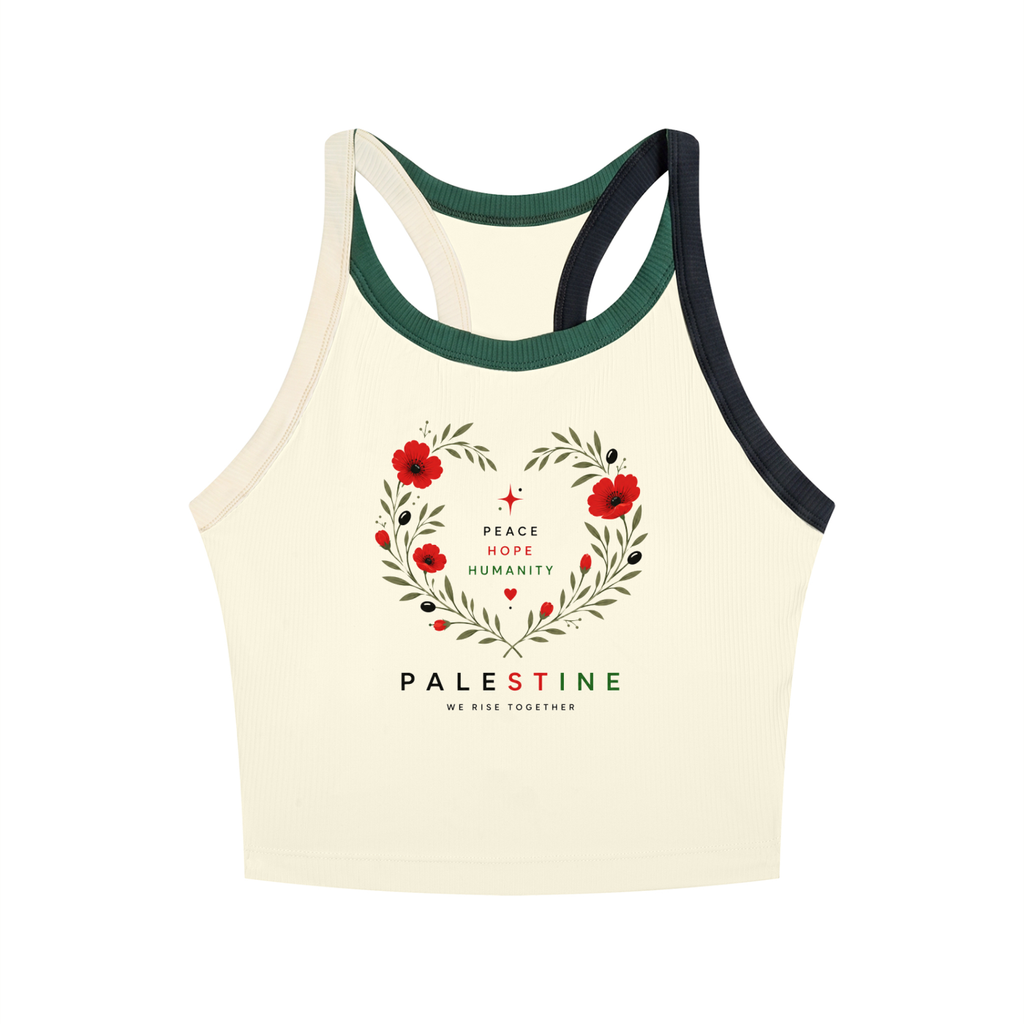Peace for Palestine Yoga Tank Top