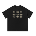 Angel Number Oversized Cotton T-Shirt